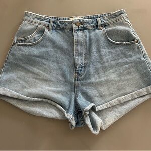 ROLLA'S Light Blue Jean Shorts